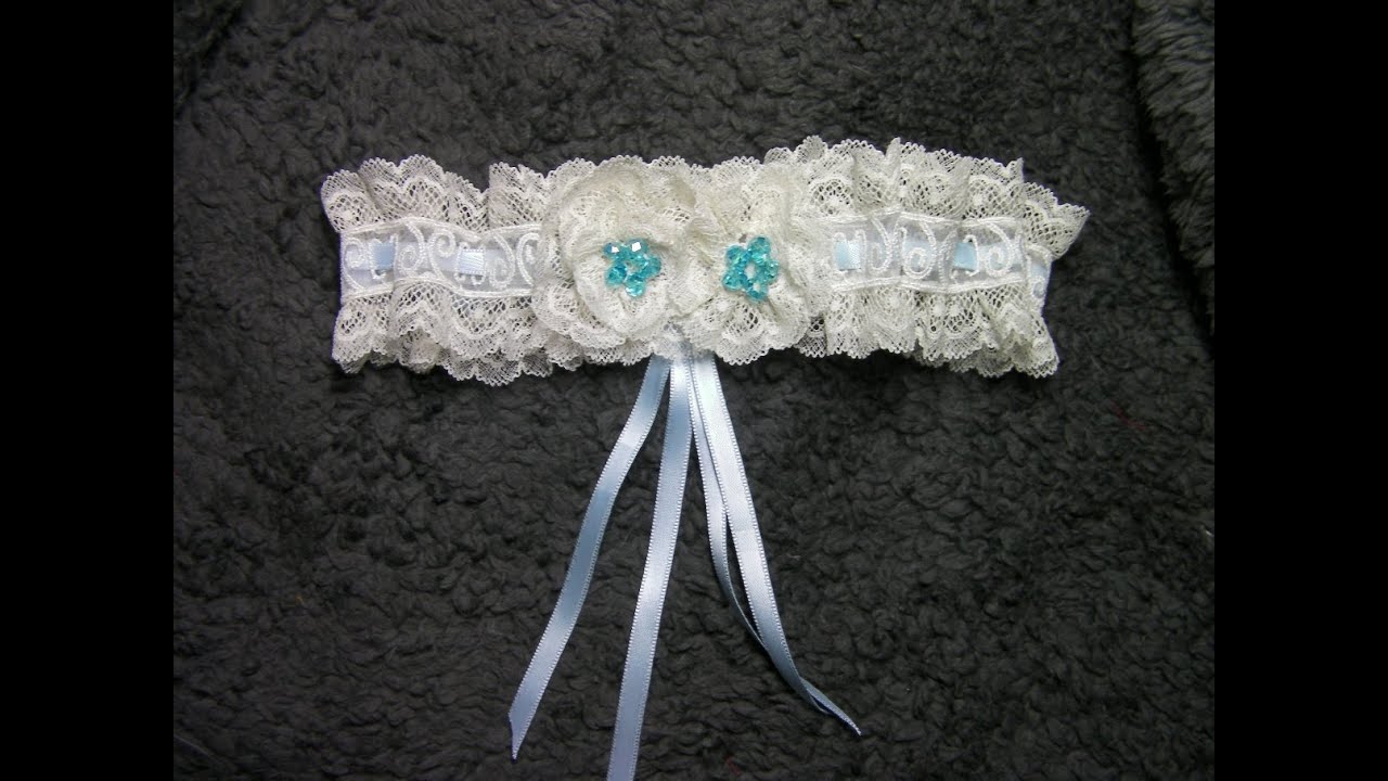 Haciendo Rápido semilla DIY LIGA DE ENCAJE PARA NOVIA - HOW TO MAKE A LACE GARTER FOR A BRIDE -  YouTube