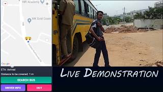 BTrack App | An android application for tracking school buses.