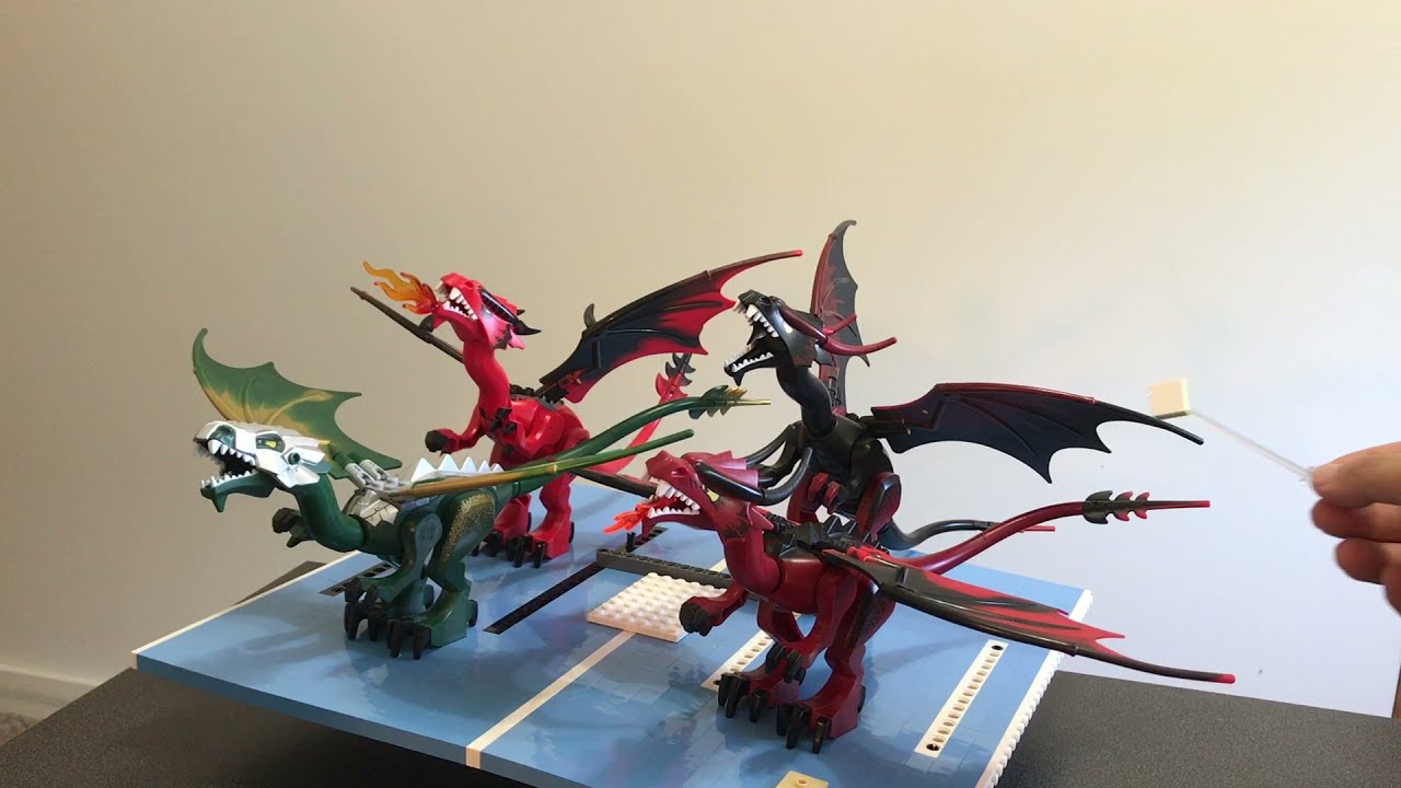 LEGO 7093 7094 7048 70403 Fantasy Era Dragons quick review - YouTube