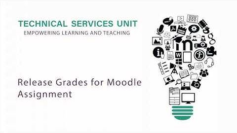 Moodle Release of grades