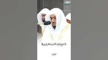 فَاصْبِرْ عَلَىٰ مَا يَقُولُونَ وَسَبِّحْ بِحَمْدِ رَبِّكَ. تلاوة الشيخ الوليد الشمسان. {سورة ق}