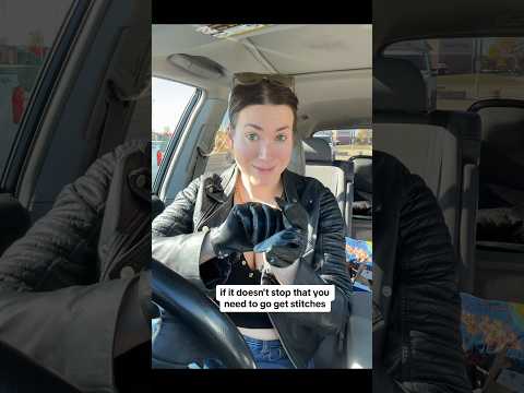 After Ten Min If It Doesn T Stop You Need Stitches Leathergloves Leather Gloves