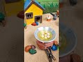 Cooking Gulab Jamun in Miniature Village Kitchen | Tiny Cooking #ShortsVideo#miniaturevillagecooking