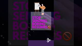 Stop sending Boring Resume! Here’s what you should do 😎 #corporatelife #tips #itjobs #interview