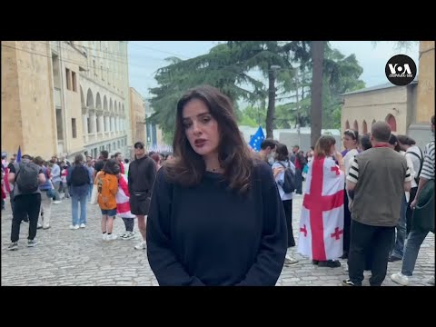 პროტესტი \"უცხოეთის გავლენის გამჭვირვალობის\" კანონზე ვეტოს დაძლევის გამო