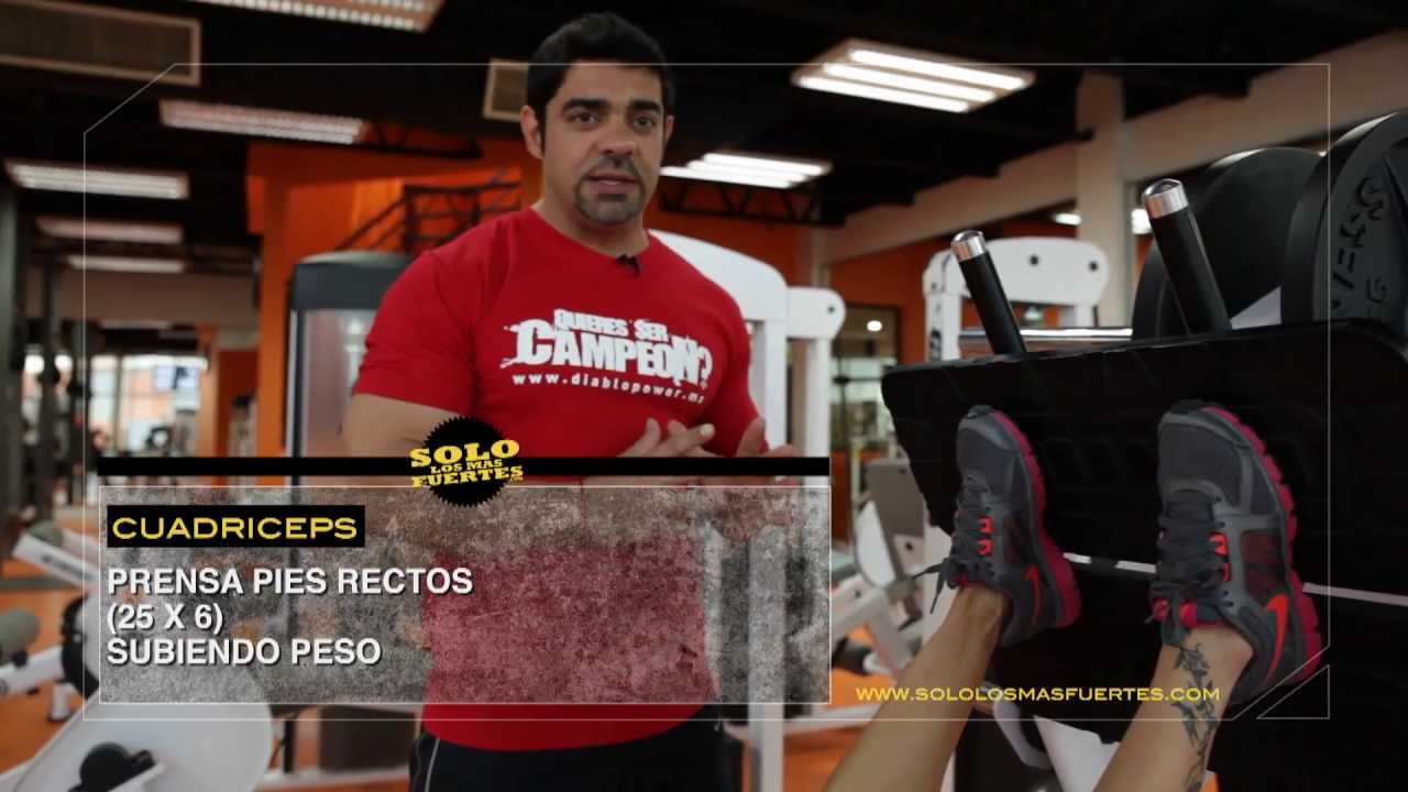 RUTINA DE CUADRÍCEPS Y PANTORRILLA CON DULCE Y MAURICIO MORRIS GARZA SEMANA II DÍA II