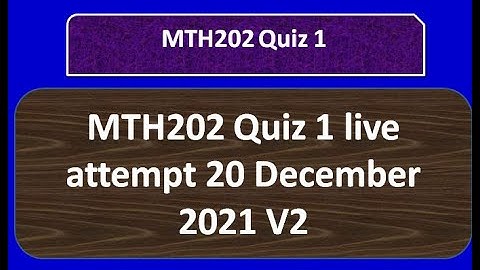 MT202 quiz 1 Fall 2021 solved Live attempt By Helping Hands|version 2|