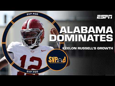 SVP ‘BLOWN AWAY’ by Alabama QB Keelon Russell’s RAPID Evolution | SVPod