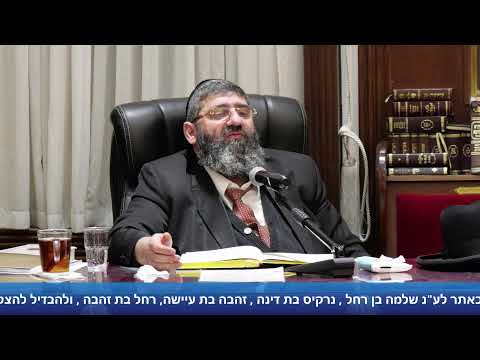 הרב אייל עמרמי - הלכות חנוכה - יד' כסלו תשפ"ו