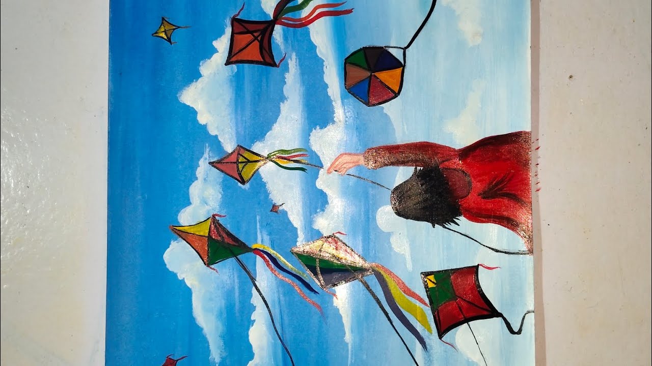 🪁 Happy makar Sankranti | kite flying is sky.