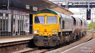 Class 66: FL 66622 Thrashes Out Of Reading