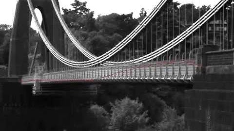 Dynamic Displacement of Clifton Suspension Bridge