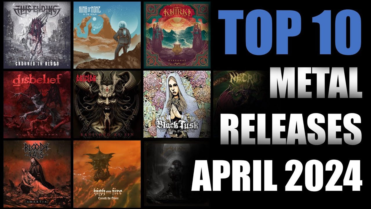 TOP 10 Metal releases 2024 April - Best Metal Albums April 2024