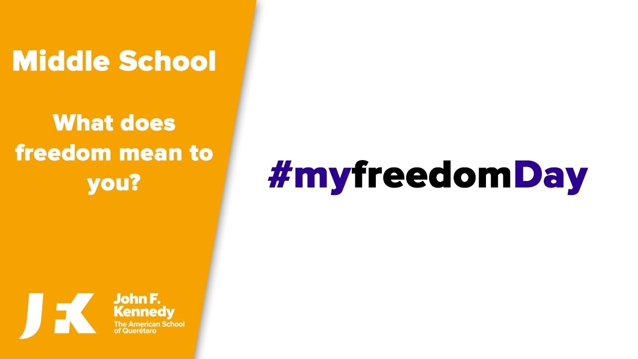 What does freedom mean to you? MyFreedomDay YouTube