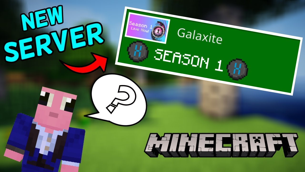 the brand new server… (First Thoughts/Impressions of GALAXITE!) - YouTube