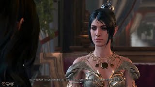 Talking to Dark Justiciar Shadowheart after she saved her parents | Baldur's gate 3