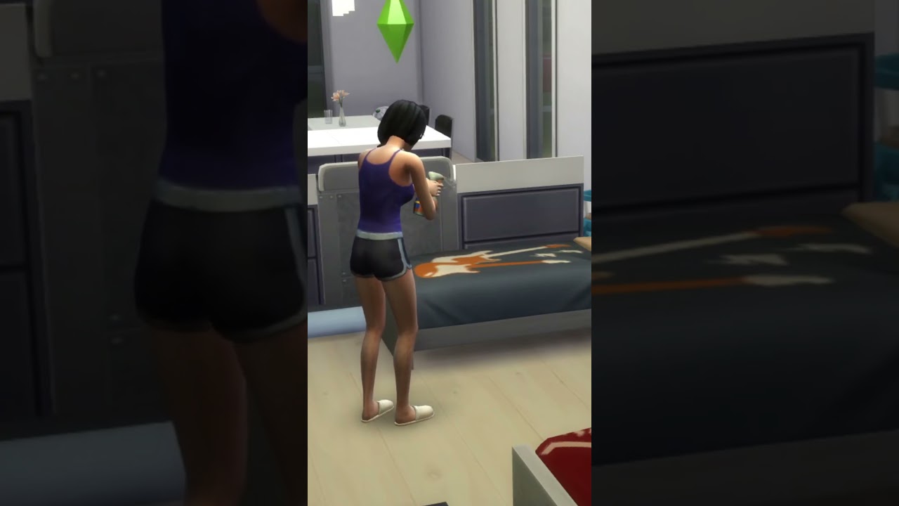 How to get rid of bed monster in The Sims 4