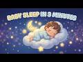 Deep Sleep in 3 Minutes 💤 432Hz Baby Soothing Music for Sleep | DeepSleepBabyLab