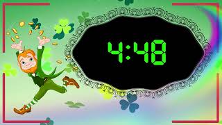 8 minute classroom timer ⏲️  St. Patricks Day