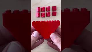 How to make a LEGO heart #shorts