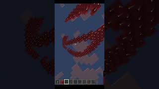 Minecraft Falling Concrete Art #10 (Ghostbusters Logo) #shorts #minecraft #art