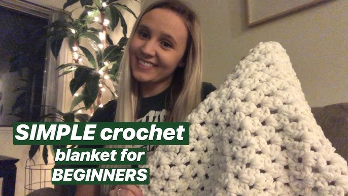 Chunky Crochet Blanket for Beginners