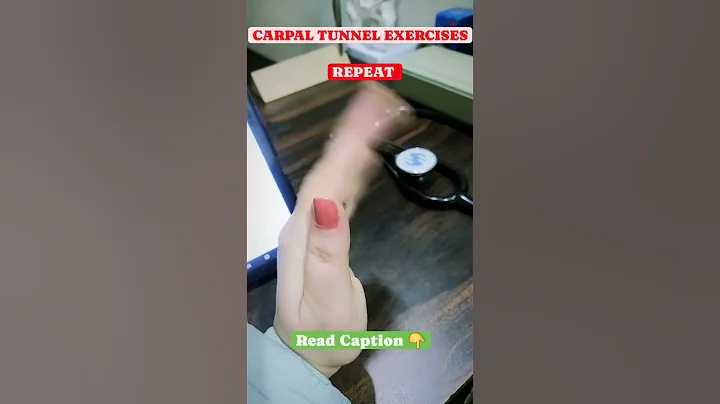 CARPAL TUNNEL EXERCISES || TENDON GLIDES