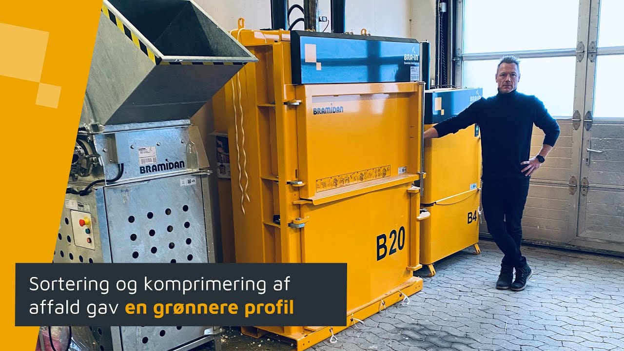 Affaldshåndtering med Bramidan ballepressere gav Varmeteamet en grønnere profil 