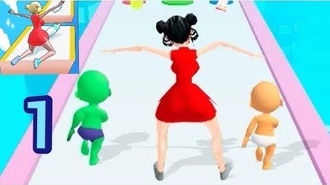 PREGNANT RUN GAME 🤰🤰🤰🤰‐All levels gameplay walkthrough level 4 ‐ 6