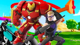 Cartoon Game Hulkbuster and Arrow, Helicopters, Cars #shorts