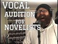 Novelists vocal audition  the light the fire