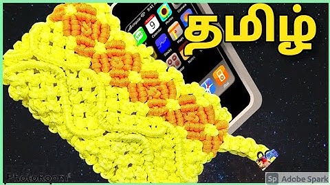 தமிழ் Macrame Bag Tutorial Tamil| New Model Bag Tutorial 2021 macrame