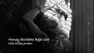 Honey Birdette B&D Set In B&W With Erika Jordan