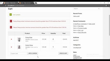 How to Set Products Order Limit in WooCommerce - WooCommerce Order Limit