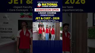 Crash Course JET &amp; CUET 2026 | Starting From 06 March, 2026 | #jet #jet2026 #cuet2026 #crashcourse