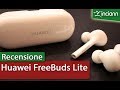 Recensione: Auricolari True wireless Huawei Freebuds Lite CM-H1C Test microfono