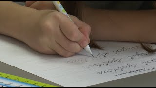 Is cursive writing dying?