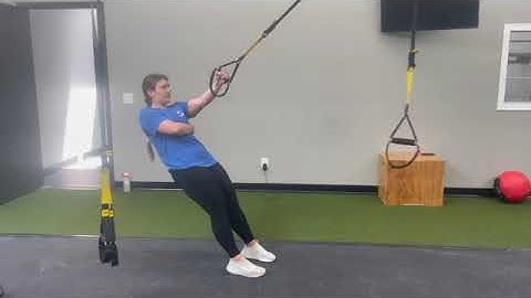 TRX single arm row