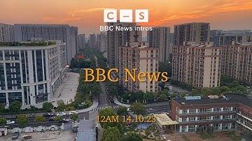 BBC News intro 12am 14.10.23 MOCK