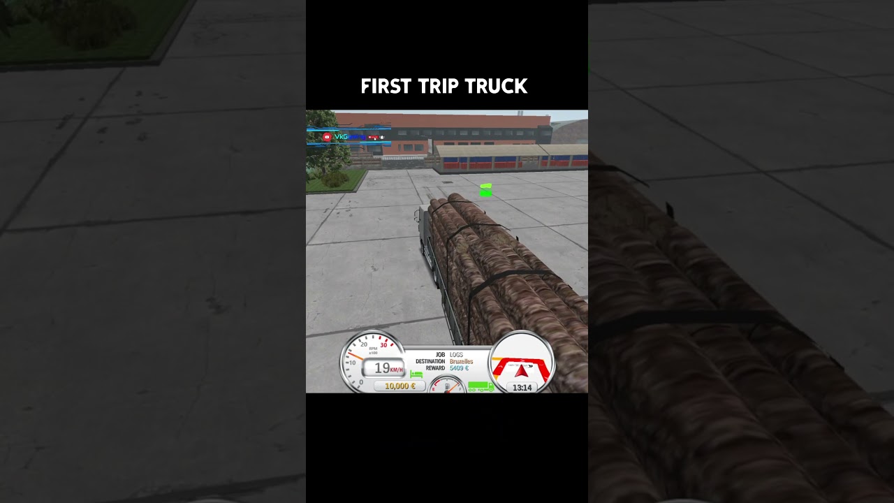 First Trip Truck ll Euro Truck Driver ll Gameplay 