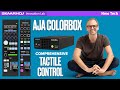 Mastering aja colorbox with skaarhoj rcp pro and rcp mini