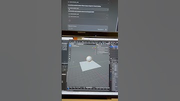 Exploration between Blender and Claude AI #3d #ai