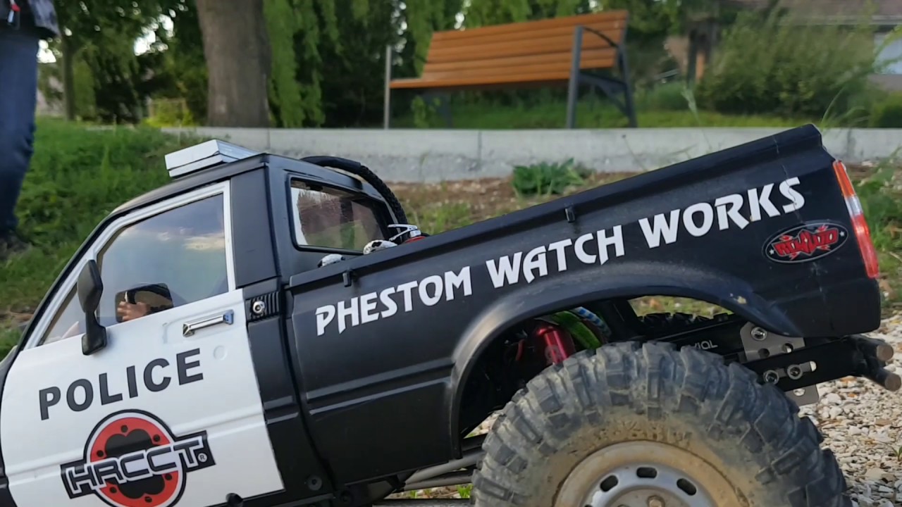 HRCCT TOYOTA Police RC car Axial SCX10