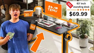 69 Temu Standing Desk... Cheap Budget Review