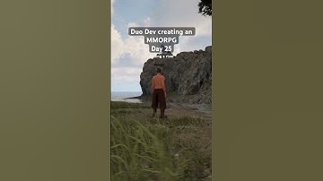 Duo Dev creating an MMORPG - Day 25 #mmorpg #fantasy #gaming #indiegame #indiedev #gamedev #ue5