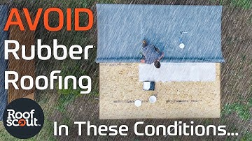 Rubber Roofing Installation: When Not To Do It...