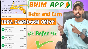 bhim upi refer and earn 2026 | bhim upi pin set | bhim upi id kaise banaye