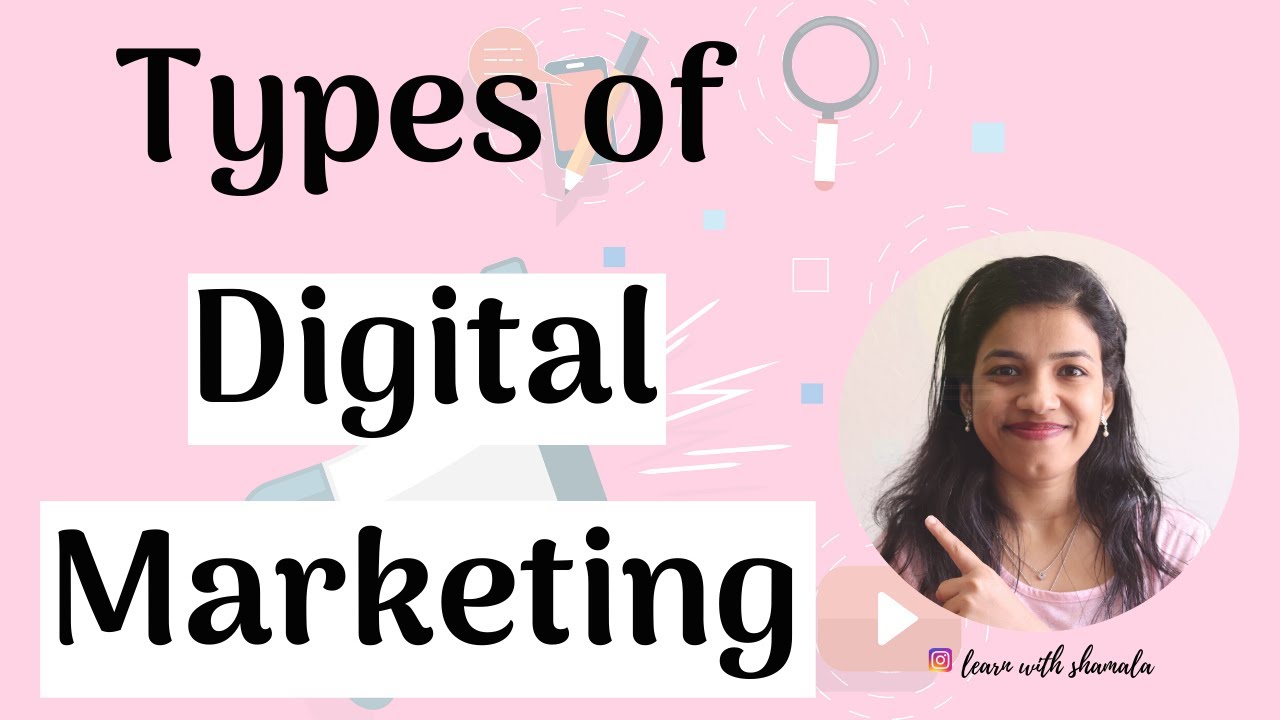 Types of Digital Marketing Six Types Explained Part 1 YouTube