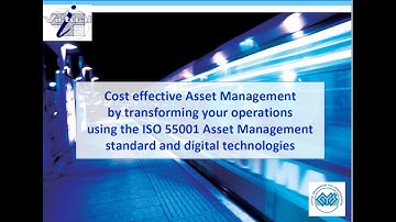 Webinar ISO 55000: An Effective Tool for Succeeding Digital Transformation to Enterprises, 24/07/21