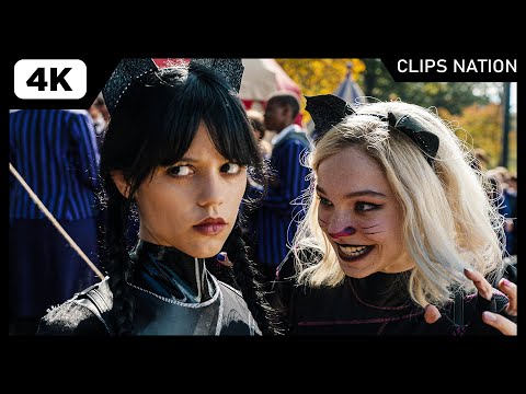 Wednesday and Enid